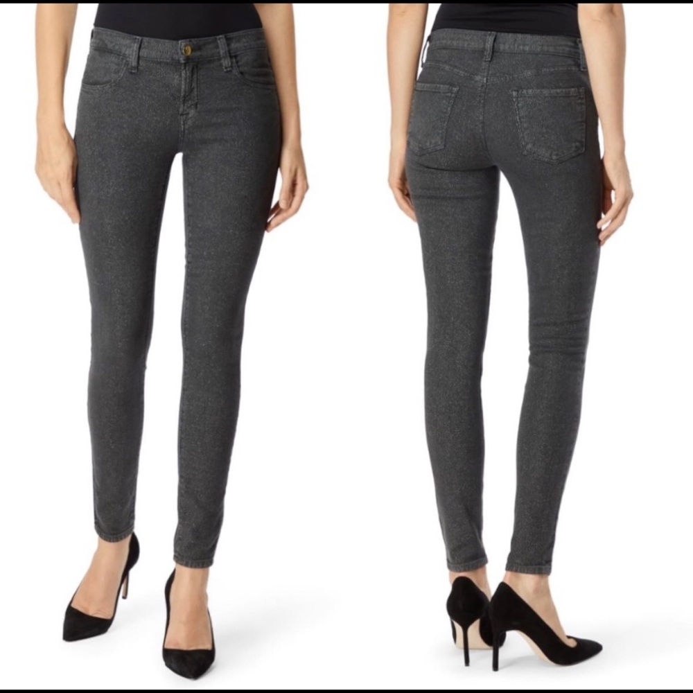 J Brand 620 Mid-Rise Super Skinny jeans